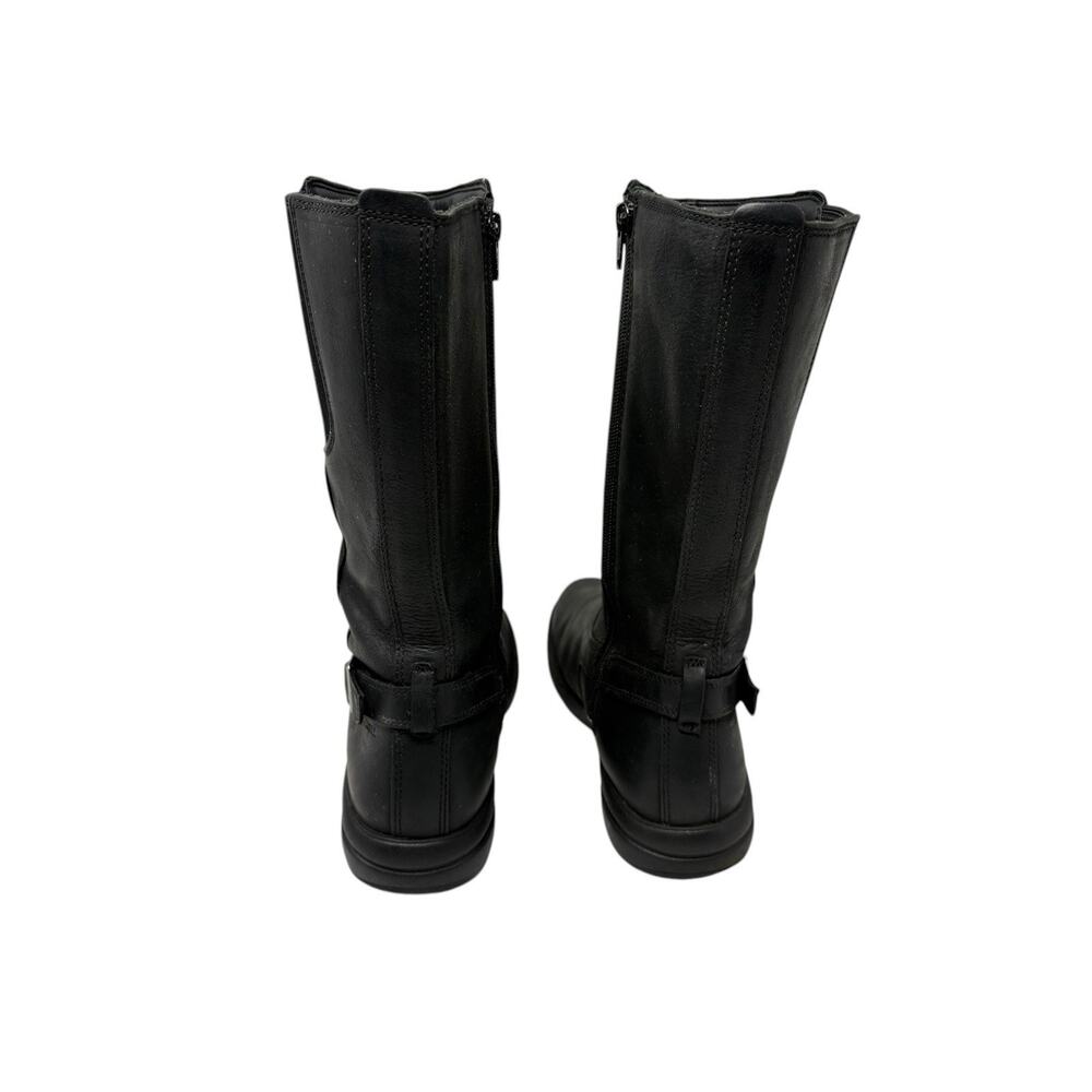 Merrell Women's Andover Peak Black Leather Waterproof Biker Boot US 11 - Picture 4 of 7